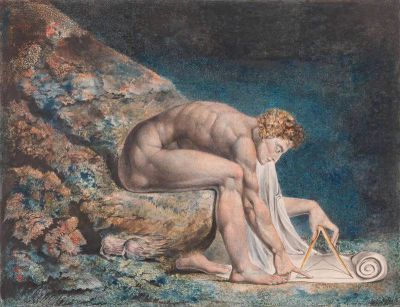art oil painting reproduction of  William Blake Newton 1795 C.1805 museum quality handmade