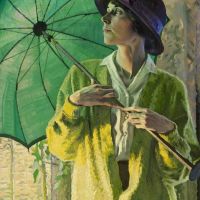 William John Leech The Sunshade Ca.1913