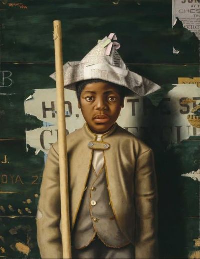 art oil painting reproduction of  William M. Harnett Attention Company 1878 museum quality handmade