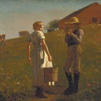 Winslow Homer A Temperance Meeting 1874