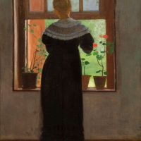 Winslow Homer An Open Window 1872 Hand Painted Reproduction