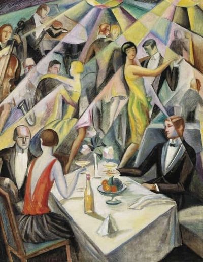 art oil painting reproduction of  Wladyslaw Roguski Dancing - 1920 museum quality handmade
