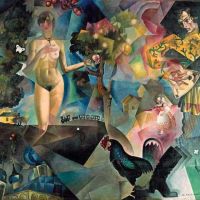 Yuri Pavlovich Annenkov Adam And Eve 1912