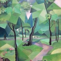 Yury Annenkov June Forest 1918