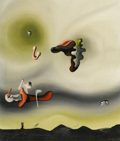 art oil painting reproduction of  Yves Tanguy Untitled 1931 museum quality handmade