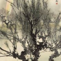 Zhao Shaoang Rainbow Over The Lake - 1952