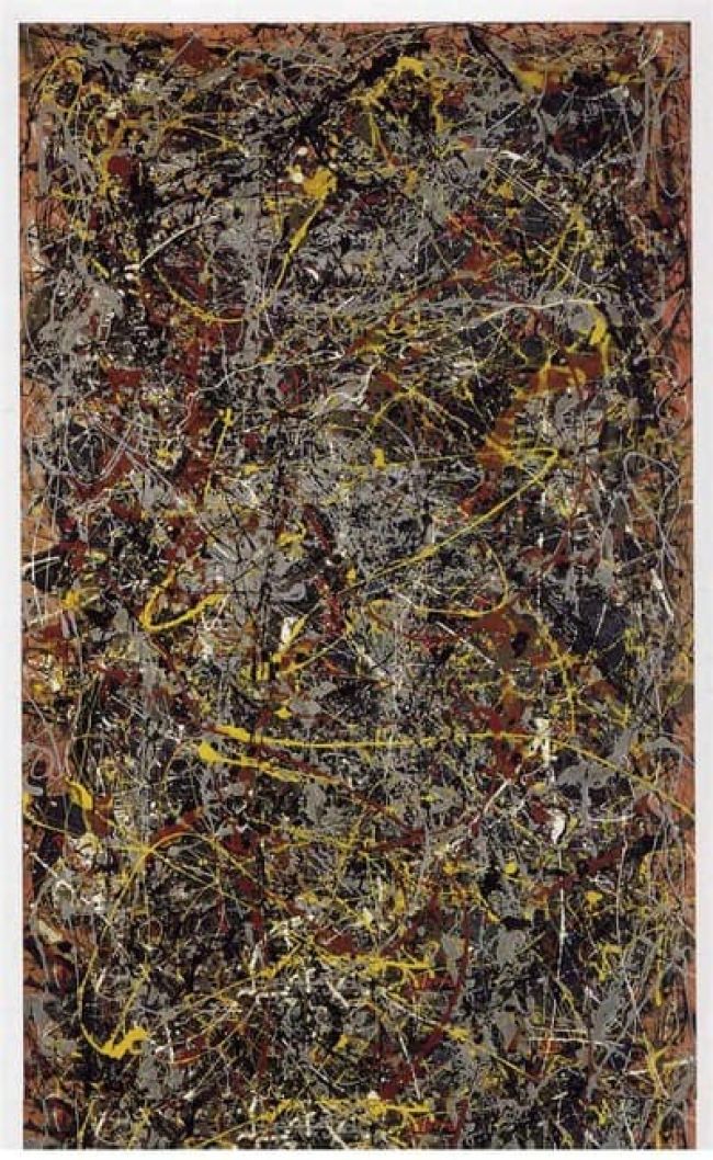 Jackson Pollock painting number 5 1948