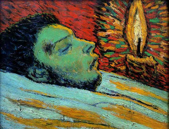 Picasso blue period - The death of Casagemas 1901