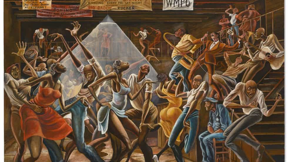 Exploring the Iconic Painting 'Sugar Shack' by Ernie Barnes