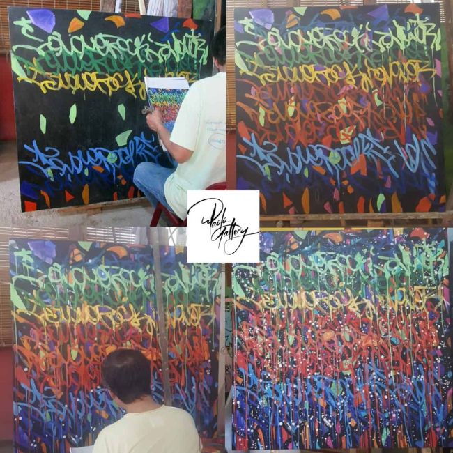 Step by step process for creating reproductions