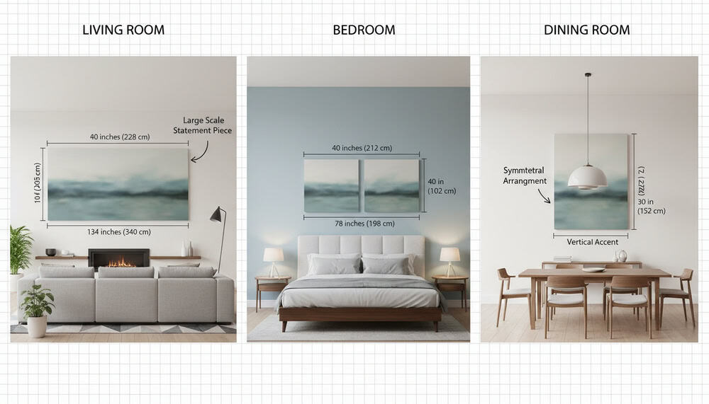 Finding the Perfect Size for Your Large Canvas Wall Art