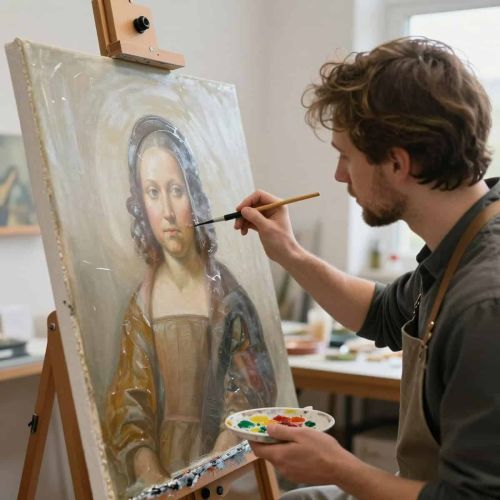 Glazing technique for luminous effects