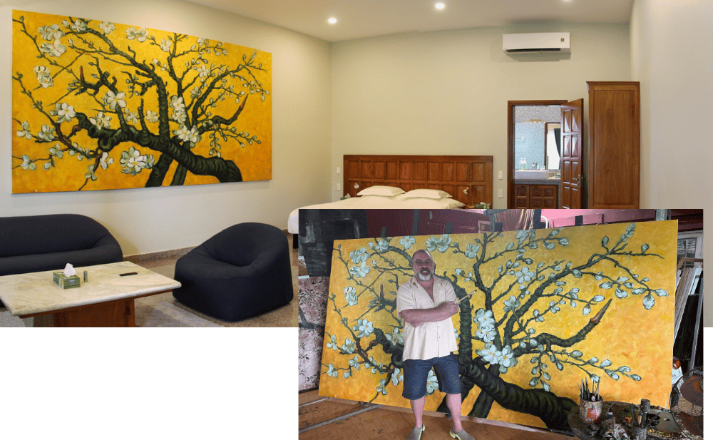 Large Wall Canvas Painting